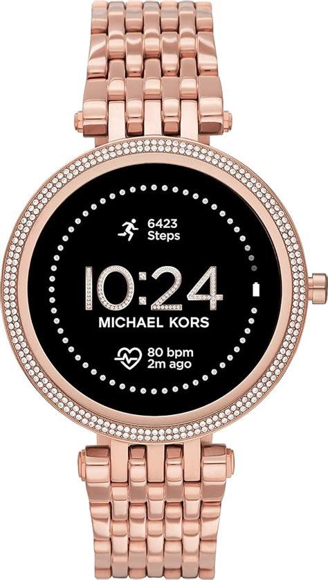 michael kors darci smartwatch mkt5128|Gen 5E Darci Pavé Rose Gold.